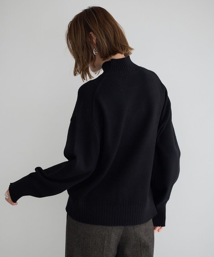 YECCA VECCA「ワイドリブニット」|ニット・セーター|