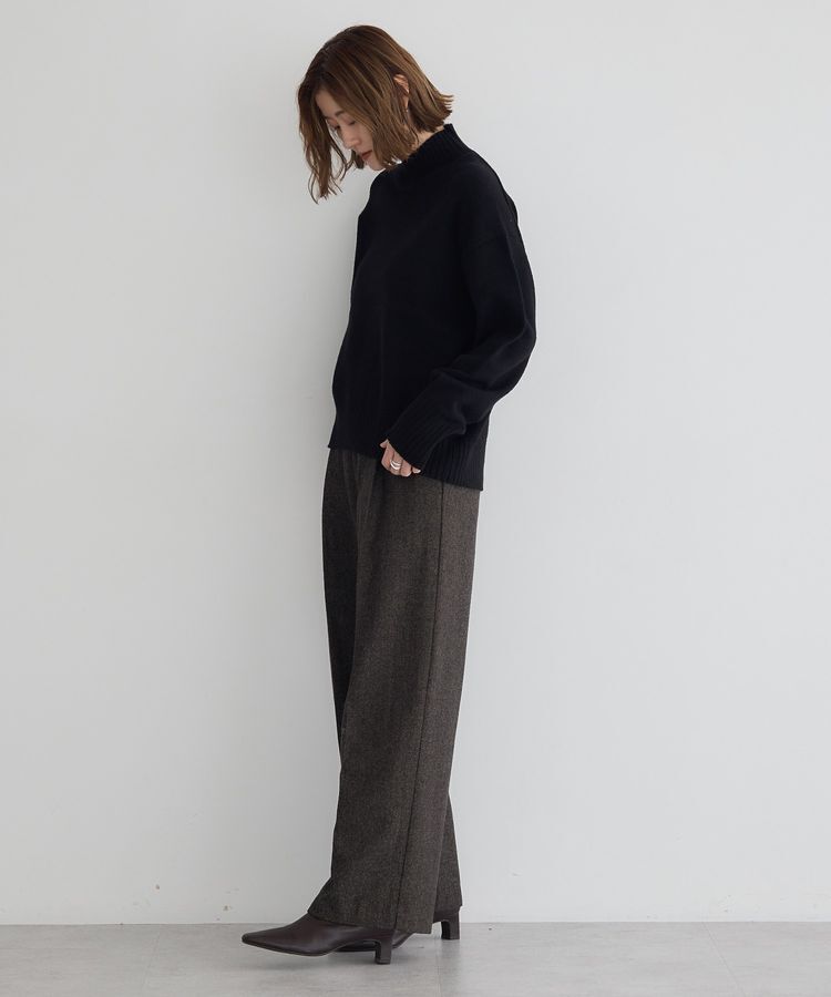 YECCA VECCA「ワイドリブニット」|ニット・セーター|