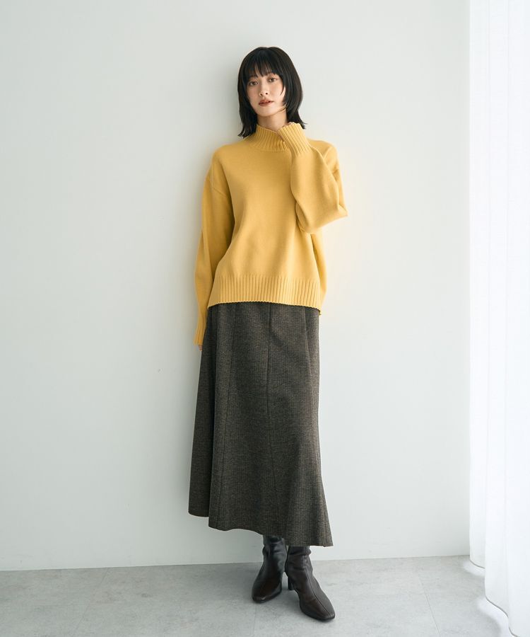 YECCA VECCA「ワイドリブニット」|ニット・セーター|