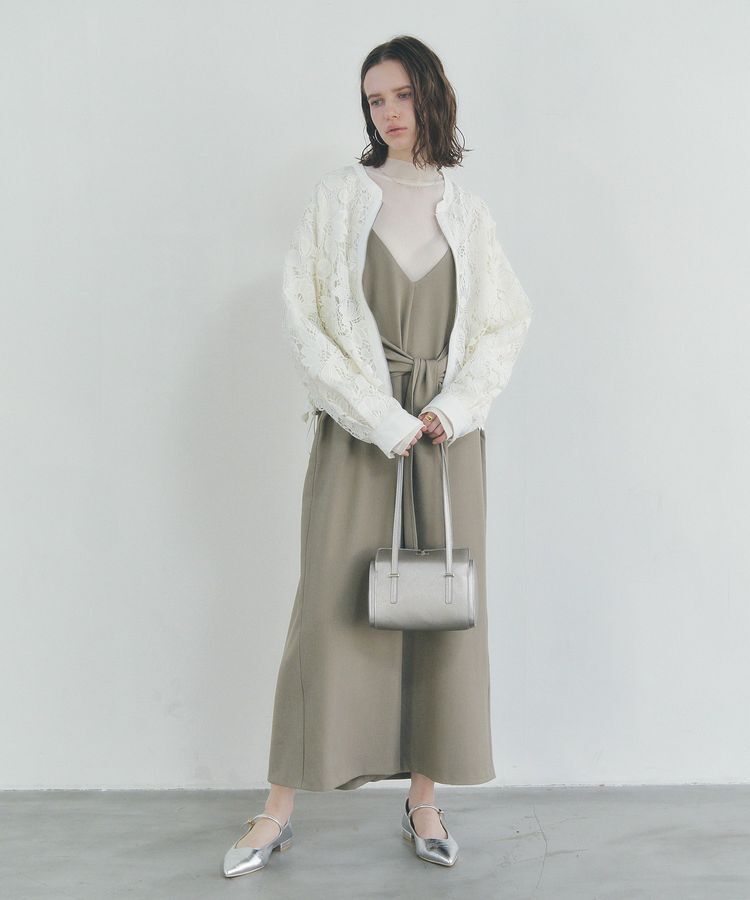 YECCA VECCA「レースブルゾン」|ブルゾン・スタジャン|