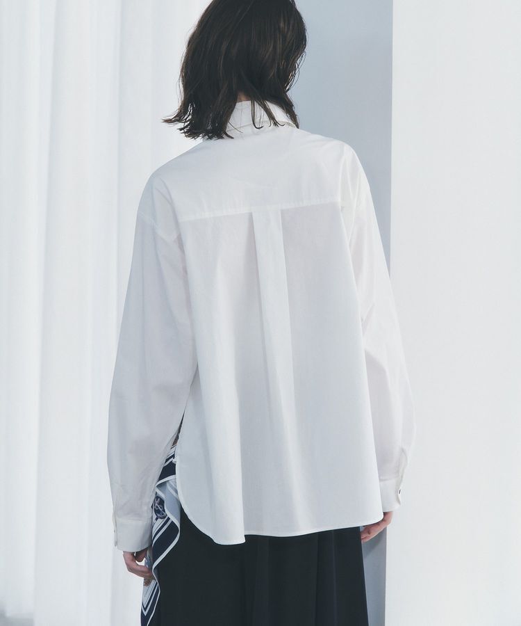 Editt by YECCA VECCA「スカーフデザインアシメシャツ」|シャツ・ブラウス|