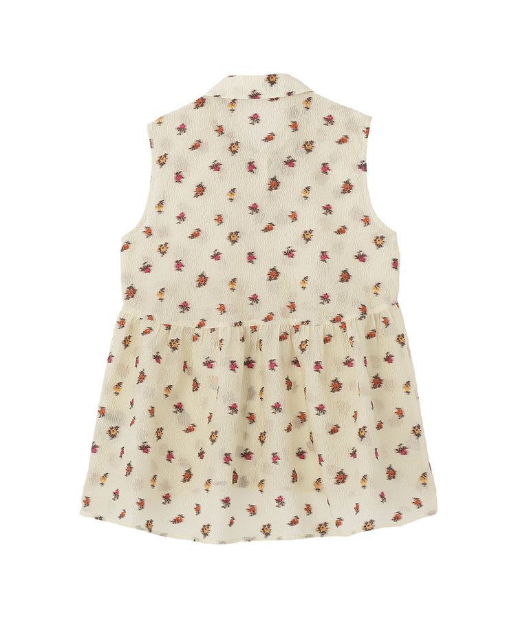 YECCA VECCA「シアージャガードペプラムブラウス」|シャツ・ブラウス|