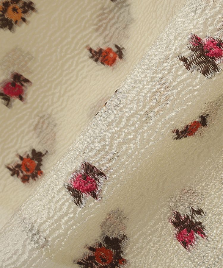 YECCA VECCA「シアージャガードペプラムブラウス」|シャツ・ブラウス|