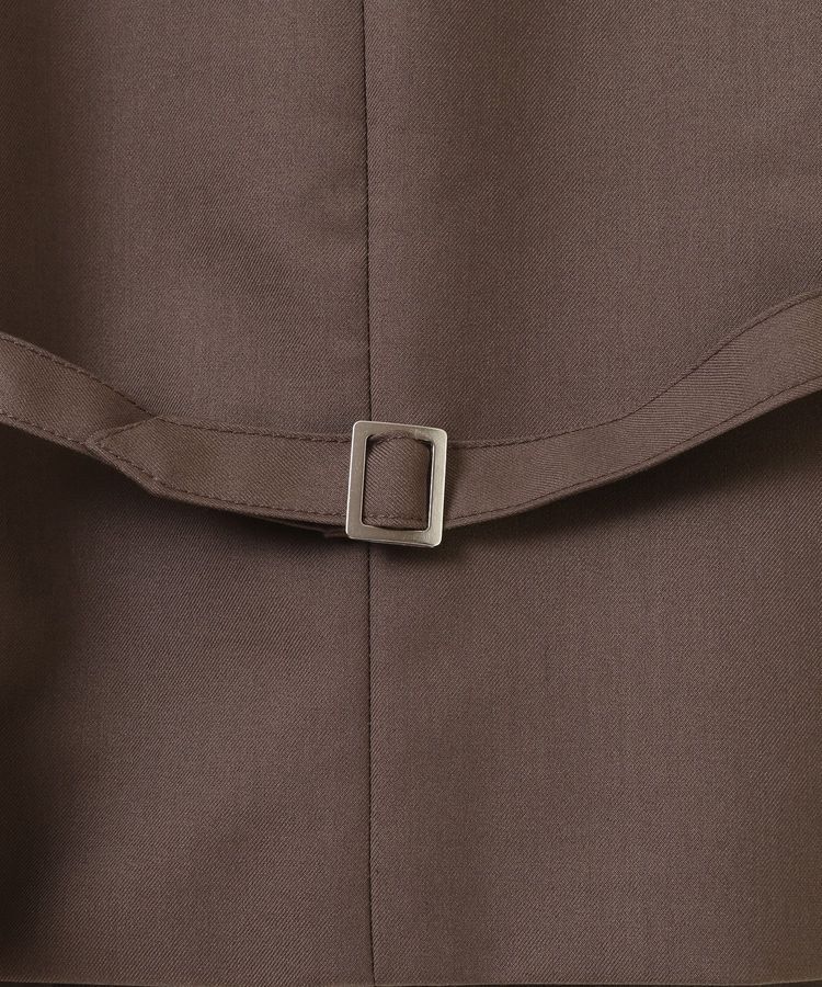 GARAGE OF GOOD CLOTHING「フロントボタンコンパクトベスト」|ベスト・ジレ|