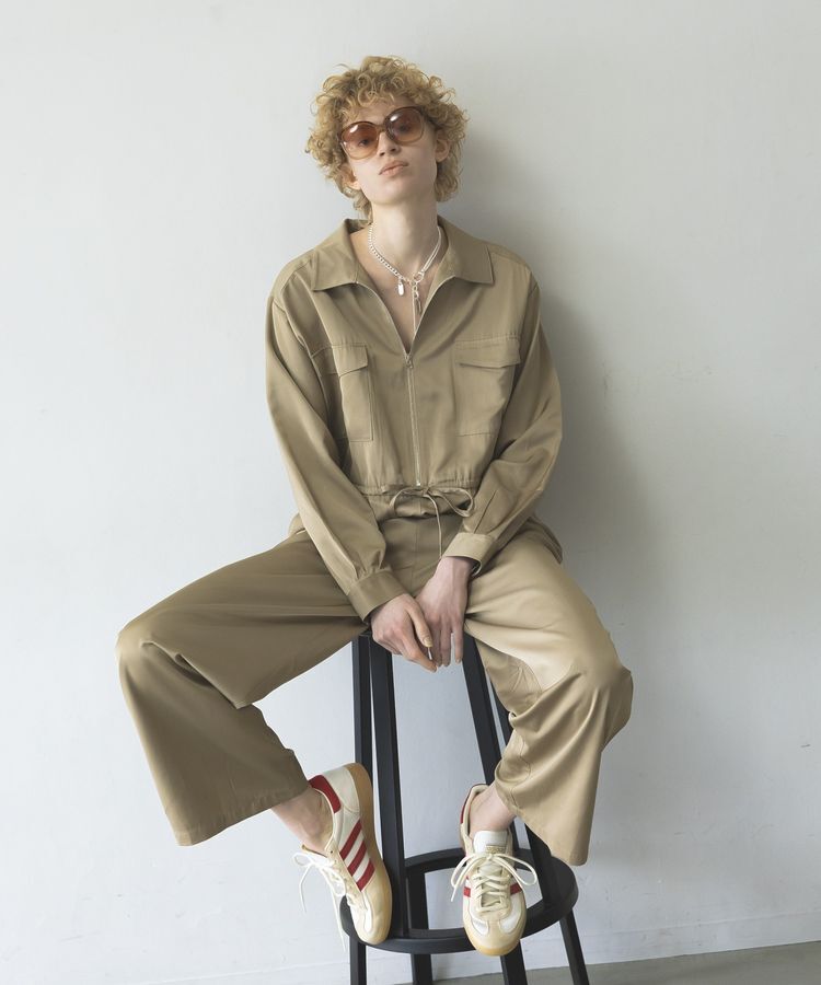 GARAGE OF GOOD CLOTHING「フロントジップオールインワン」|オールインワン|