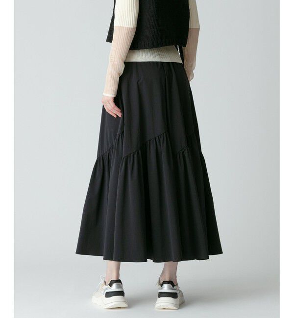 allureville「◇バイヤス切替ギャザースカート」|スカート|