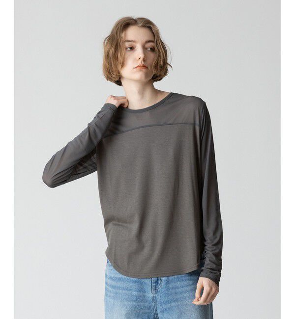 allureville「シアーベア切替プルオーバー」|その他|