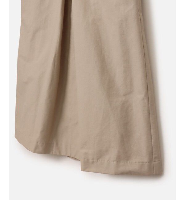 allureville「綿ナイロンクロスギャザーネックコート」|ダッフルコート|