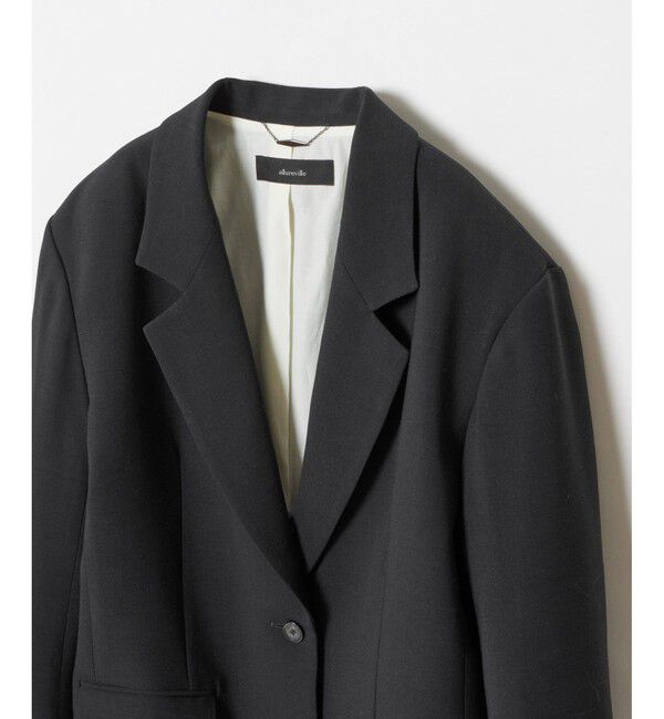 allureville「T/Wヒラニジュウオリテーラー2Bジャケット」|テーラードジャケット|