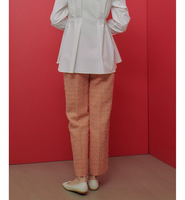 LOULOU WILLOUGHBY「【LOULOU WILLOUGHBY】ファンシーツイードパンツ」|スラックス|