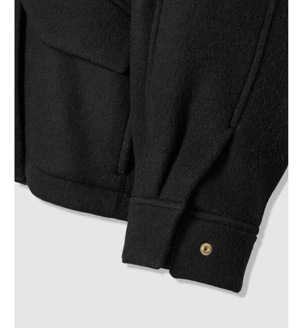 allureville「ウールモッサステンカラーブルゾン」|ブルゾン・スタジャン|