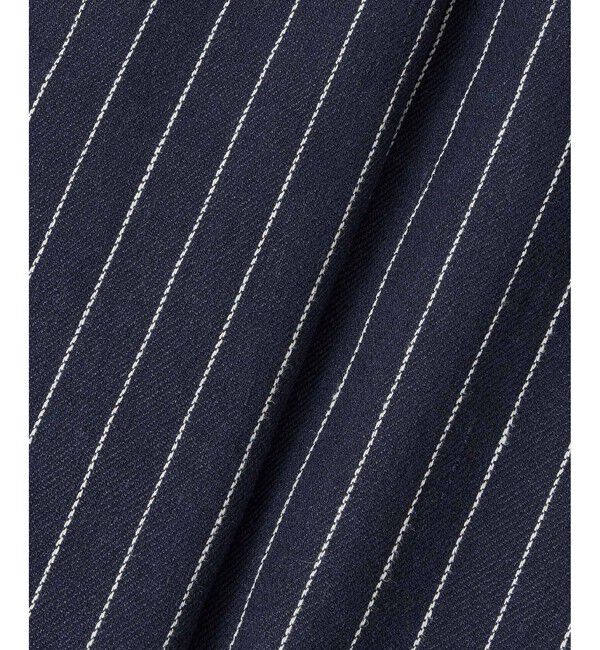 allureville「リネンストライプダブルジャケット」|テーラードジャケット|