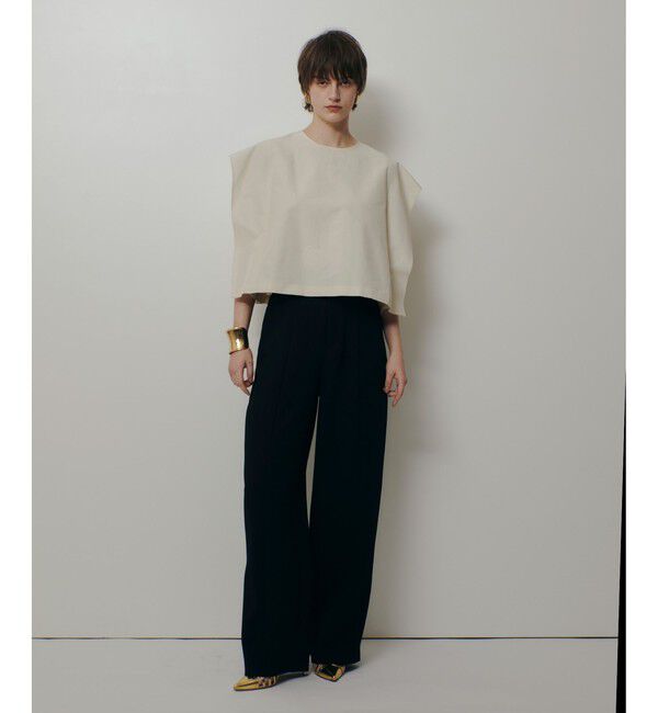 allureville「【ATELIER Line】トリッカーダブルクロスバルーンパンツ」|チノ|
