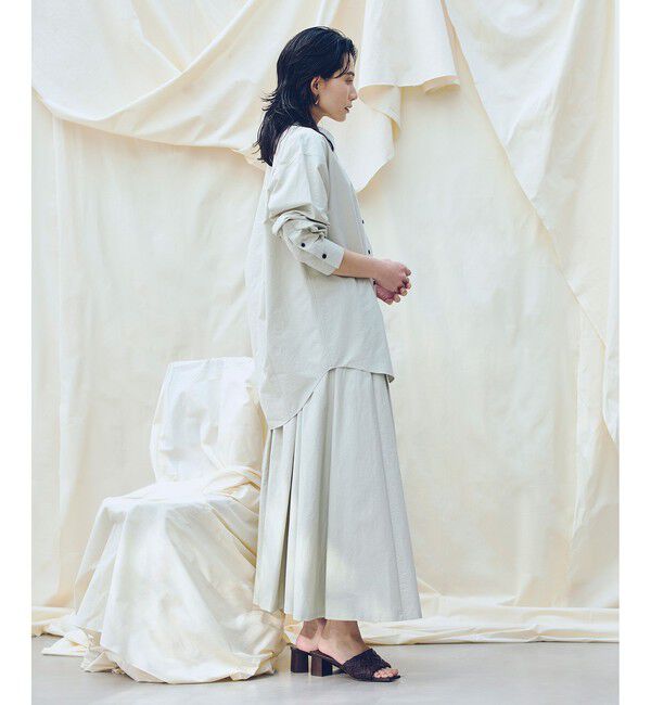 allureville「【ATELIER Line】タイプライターイレギュラータックスカート」|スカート|