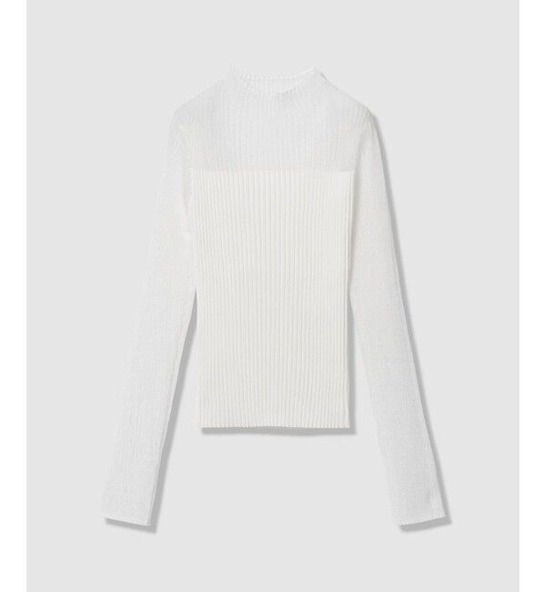 LOULOU WILLOUGHBY「【LOULOU WILLOUGHBY】シアーキリカエプルオーバー」|ニット・セーター|