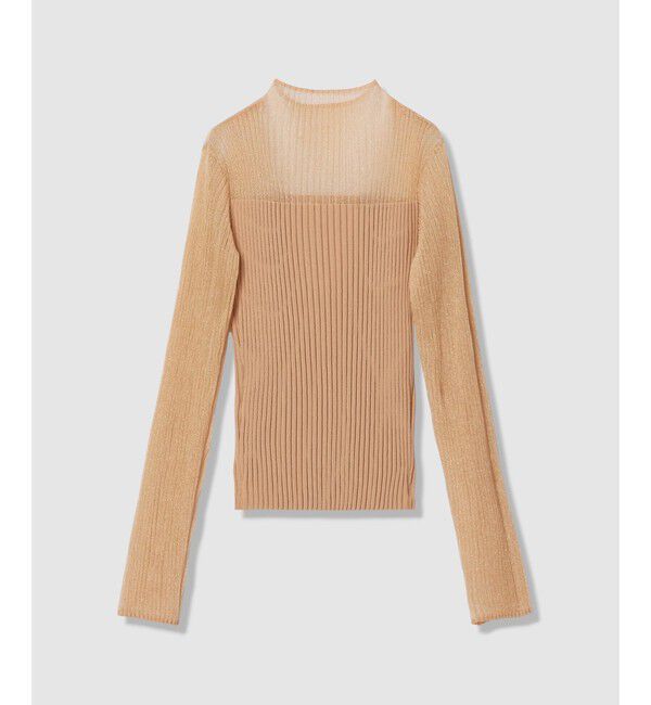 LOULOU WILLOUGHBY「【LOULOU WILLOUGHBY】シアーキリカエプルオーバー」|ニット・セーター|