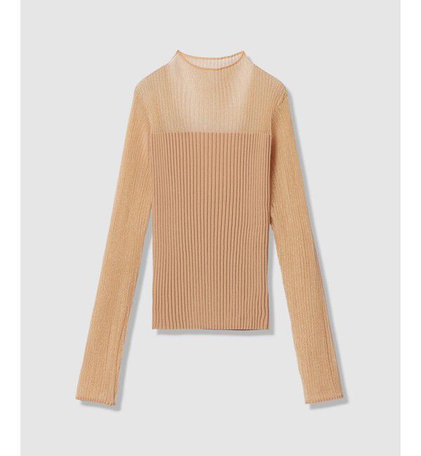 LOULOU WILLOUGHBY「【LOULOU WILLOUGHBY】シアーキリカエプルオーバー」|ニット・セーター|