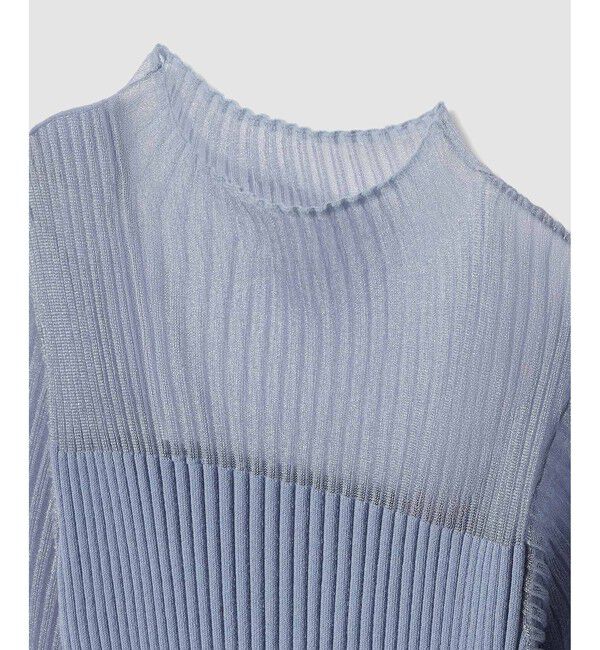 LOULOU WILLOUGHBY「【LOULOU WILLOUGHBY】シアーキリカエプルオーバー」|ニット・セーター|