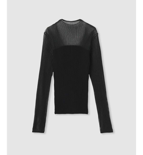 LOULOU WILLOUGHBY「【LOULOU WILLOUGHBY】シアーキリカエプルオーバー」|ニット・セーター|