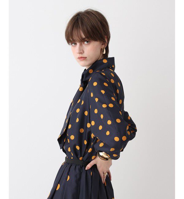 allureville「ポルカドットブラウス」|シャツ・ブラウス|