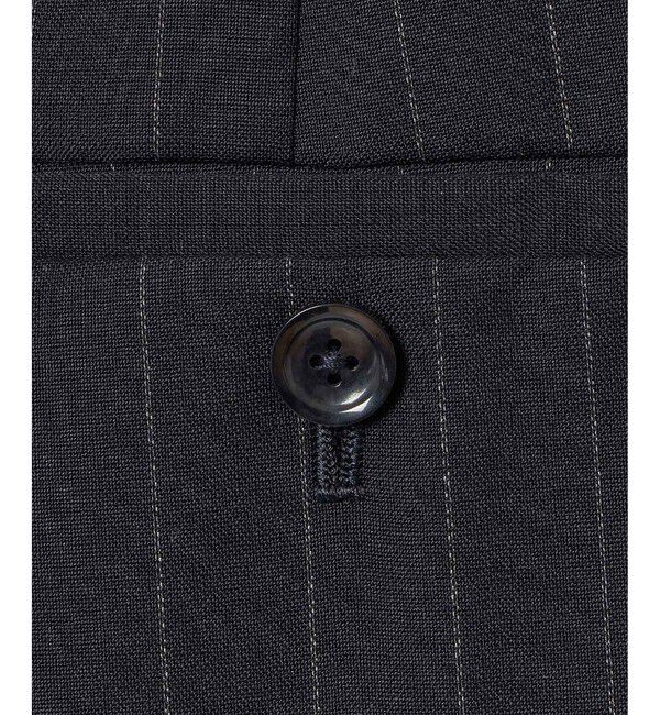 allureville「TWストライプウェストタックパンツ」|チノ|