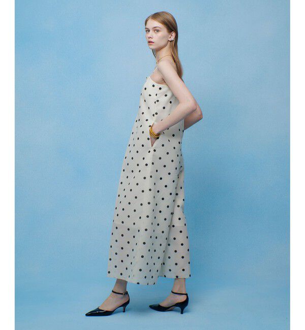 LOULOU WILLOUGHBY「【LOULOU WILLOUGHBY】オーガンドットオールインワン」|オールインワン|