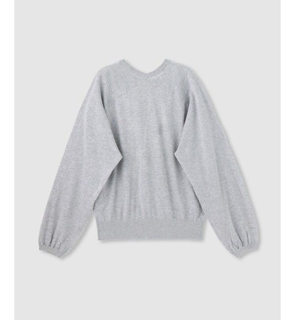 allureville「【ATELIER Line】コットンシアープルオーバー」|ニット・セーター|