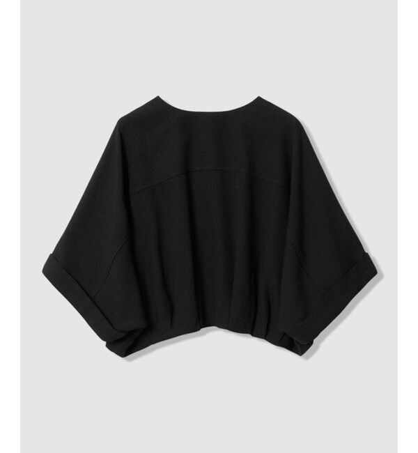 allureville「オックスフレンチスリーブジャケット」|ブルゾン・スタジャン|