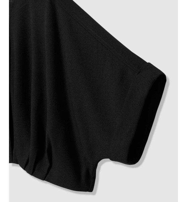 allureville「オックスフレンチスリーブジャケット」|ブルゾン・スタジャン|