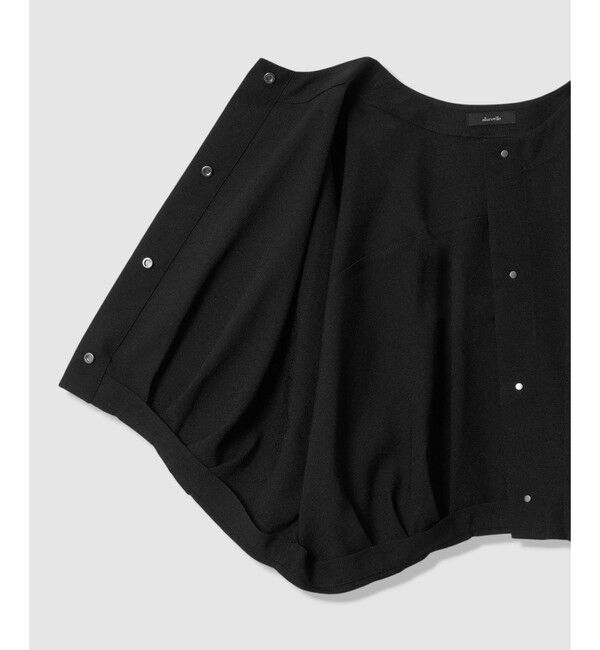 allureville「オックスフレンチスリーブジャケット」|ブルゾン・スタジャン|