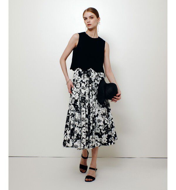 LOULOU WILLOUGHBY「【LOULOU WILLOUGHBY】コットンリネンスカラップヘムブラウス」|シャツ・ブラウス|