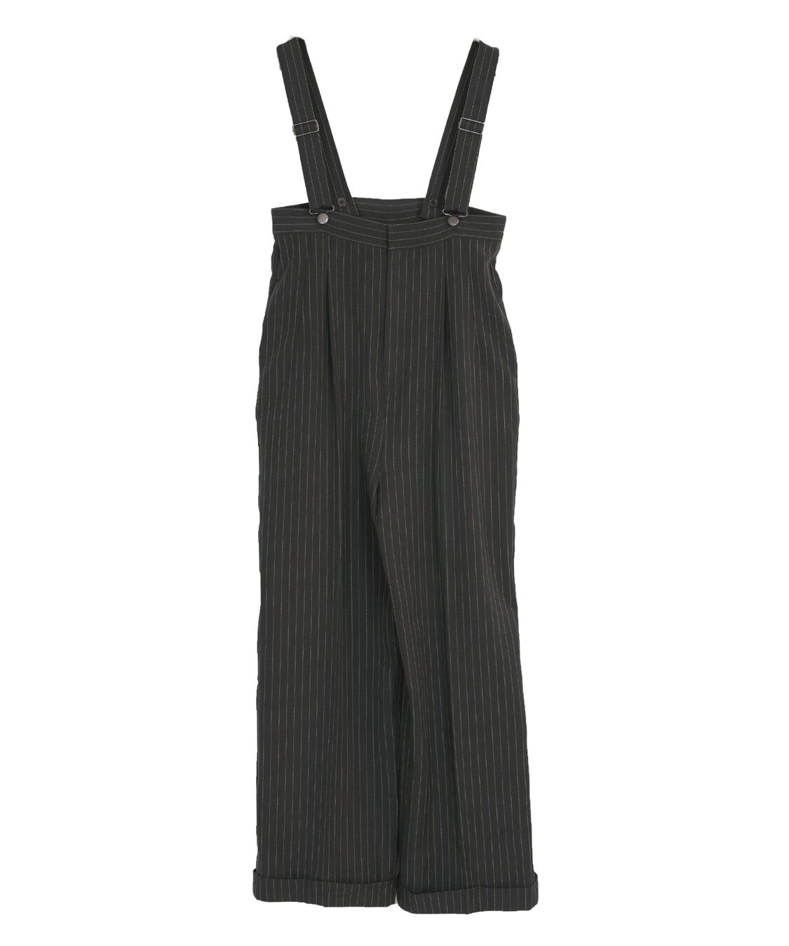 ur's「センタープレスダブルサロペットパンツ」|オールインワン|