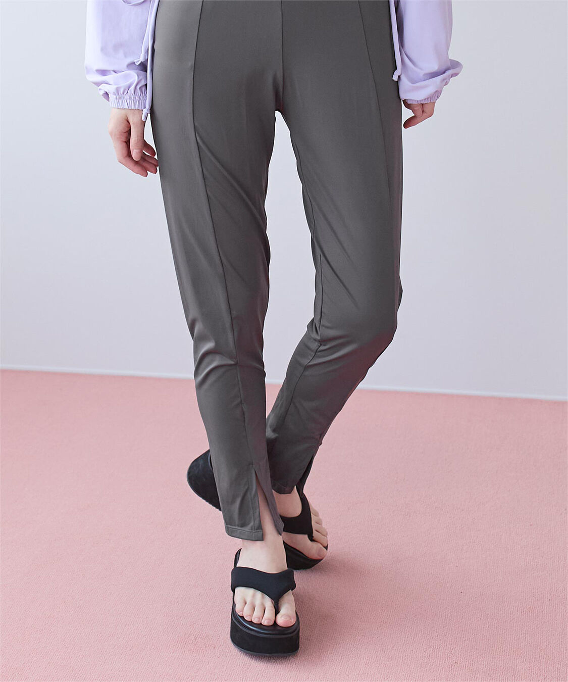 SEA DRESS「センタースリットデザインレギンス/ラッシュガード」|スポーツ|