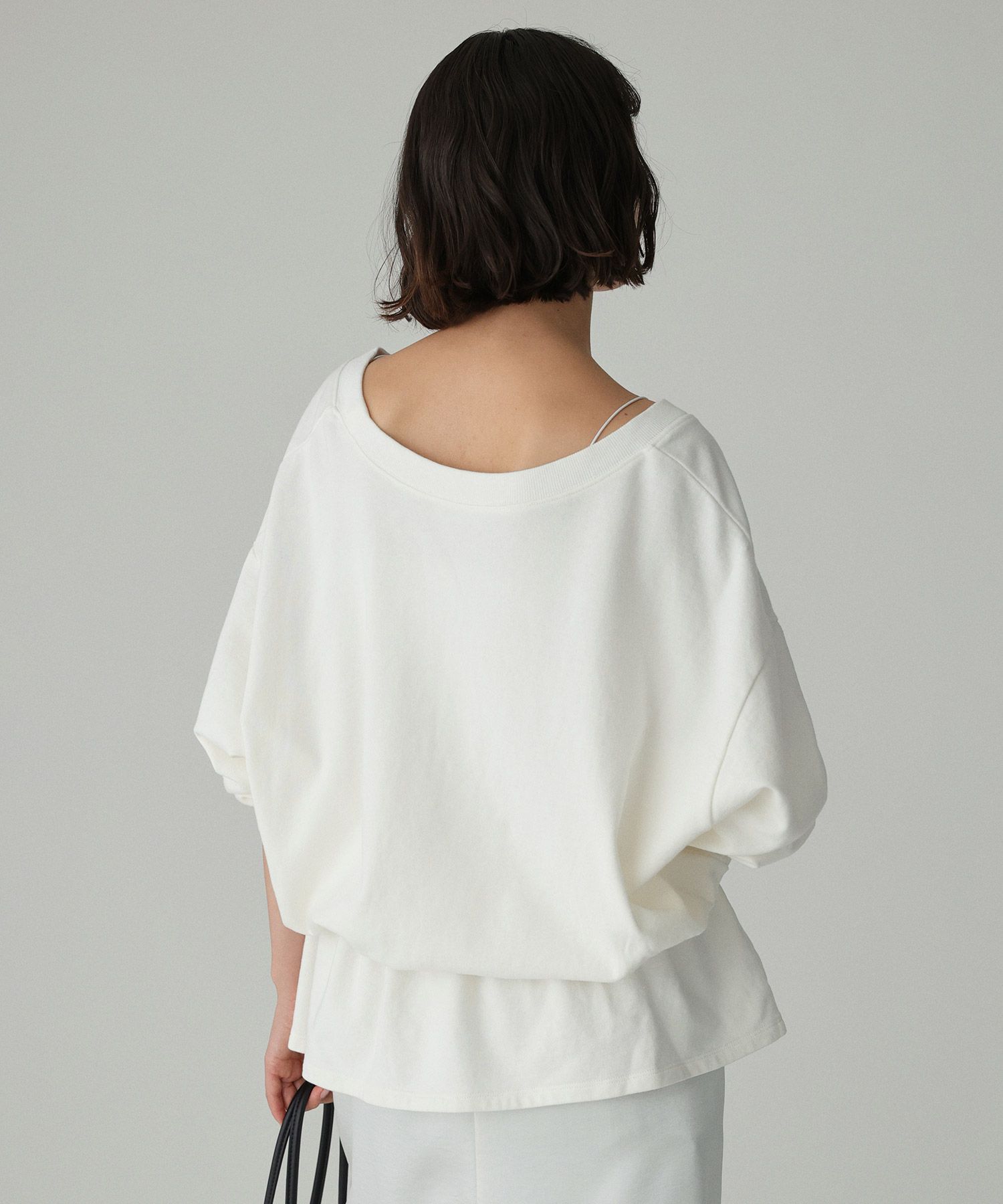 BABYLONE「【手洗い可】ドロストリラクシースウェット」|スウェット・ジャージ|