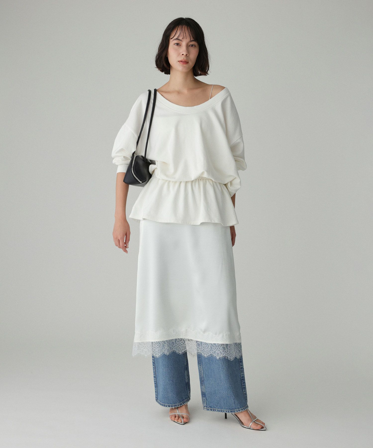 BABYLONE「【手洗い可】ドロストリラクシースウェット」|スウェット・ジャージ|