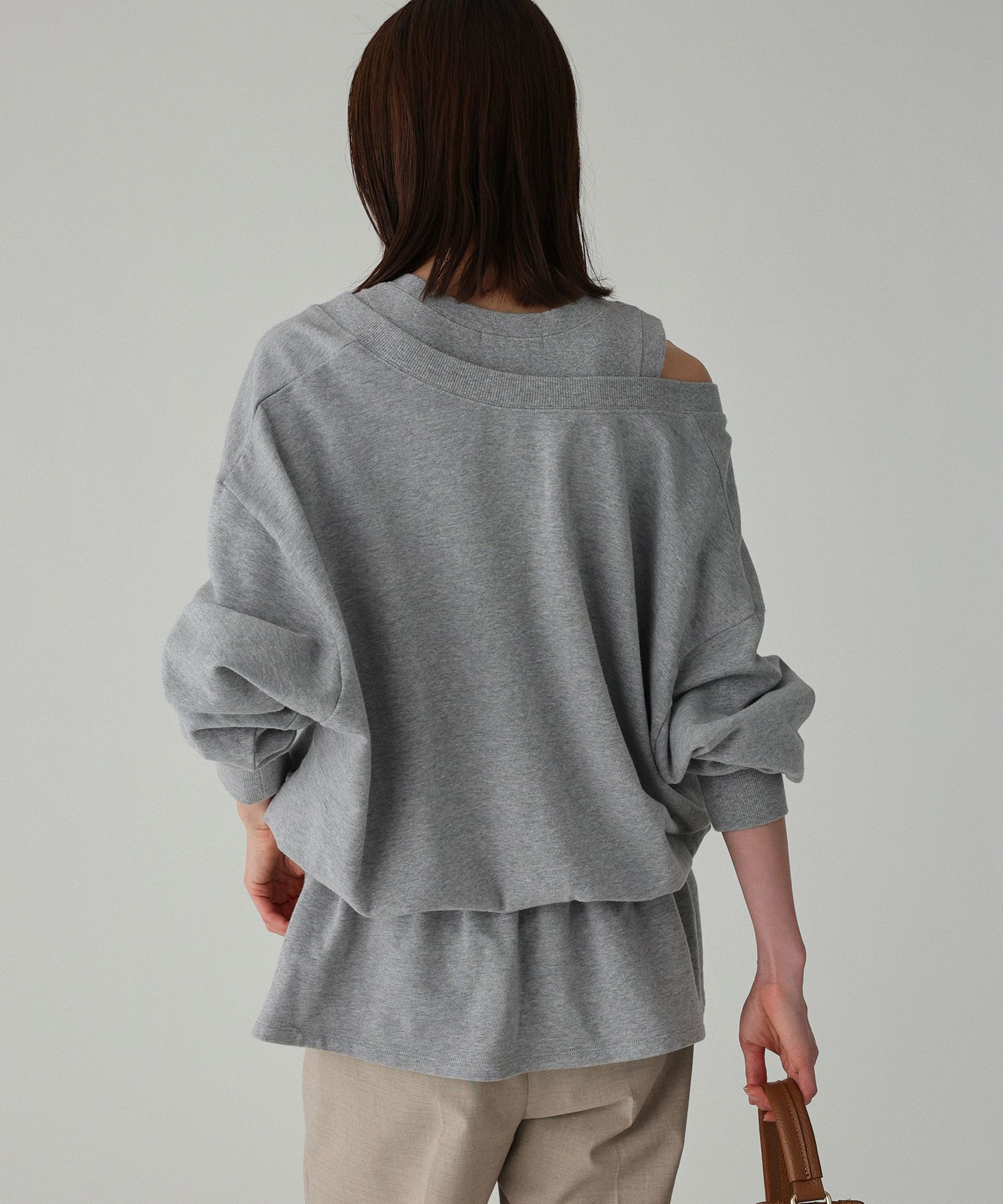 BABYLONE「【手洗い可】ドロストリラクシースウェット」|スウェット・ジャージ|