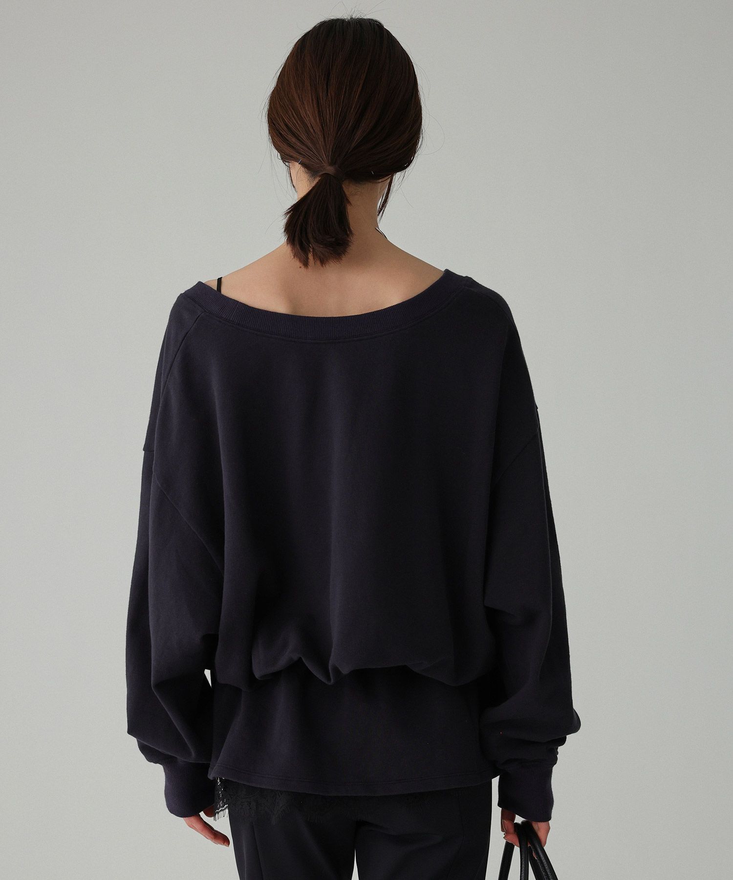 BABYLONE「【手洗い可】ドロストリラクシースウェット」|スウェット・ジャージ|