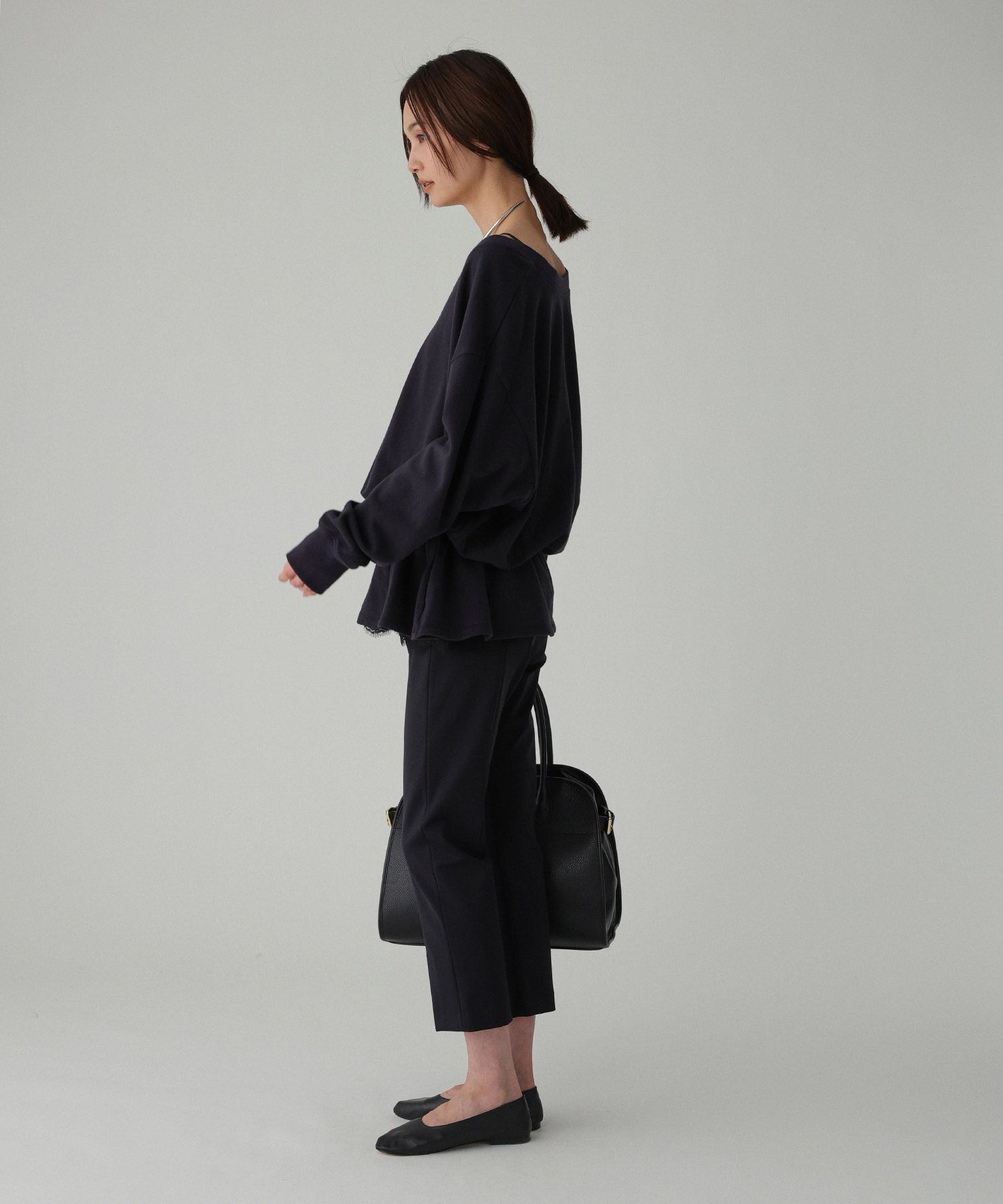 BABYLONE「【手洗い可】ドロストリラクシースウェット」|スウェット・ジャージ|