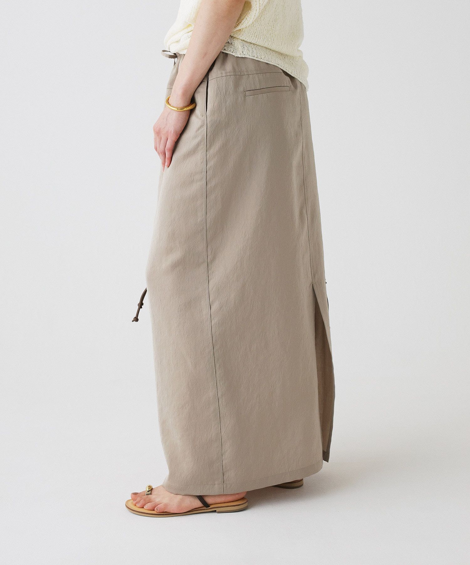 BABYLONE「ドロストナロースカート」|スカート|