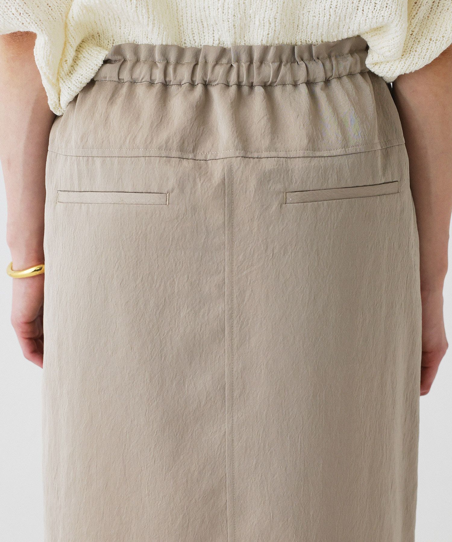 BABYLONE「ドロストナロースカート」|スカート|