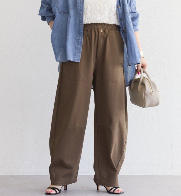  「【＠remi_usus企画 / 接触冷感+抗菌】カーブシルエットカットソーパンツ」|その他|