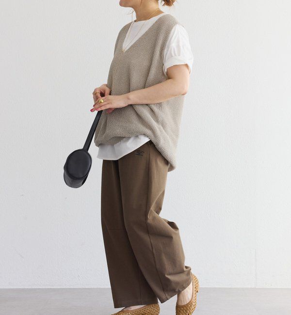  「【＠remi_usus企画 / 接触冷感+抗菌】カーブシルエットカットソーパンツ」|その他|