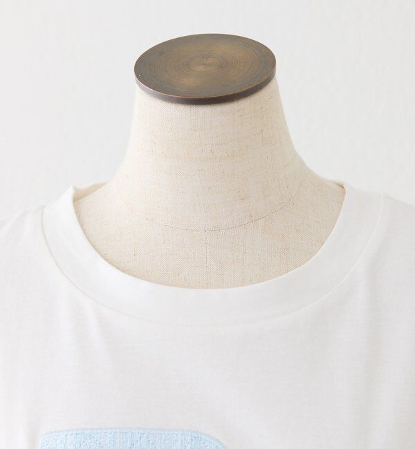  「ビジュー付ロゴアソートサスティナブルTシャツ」|プルオーバー|