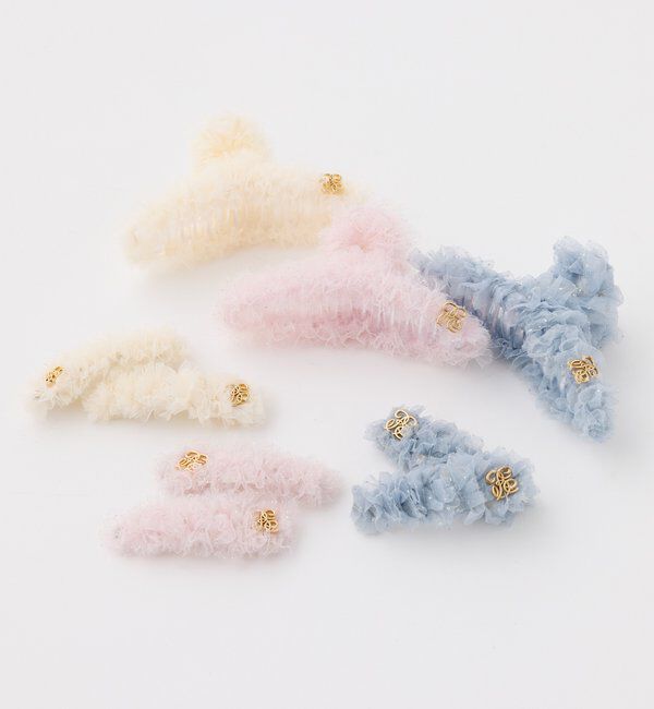 「【Tulle Collection】チュールヘアクリップ」|その他|