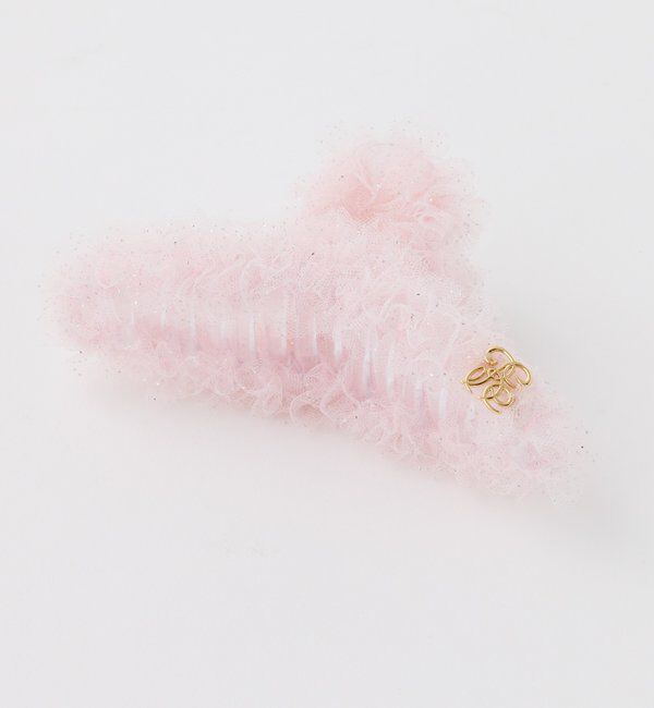  「【Tulle Collection】チュールヘアクリップ」|その他|ピンク