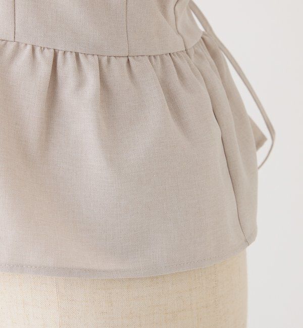  「【megumi企画】後ろレースアップスタイルアップブラウス」|シャツ・ブラウス|