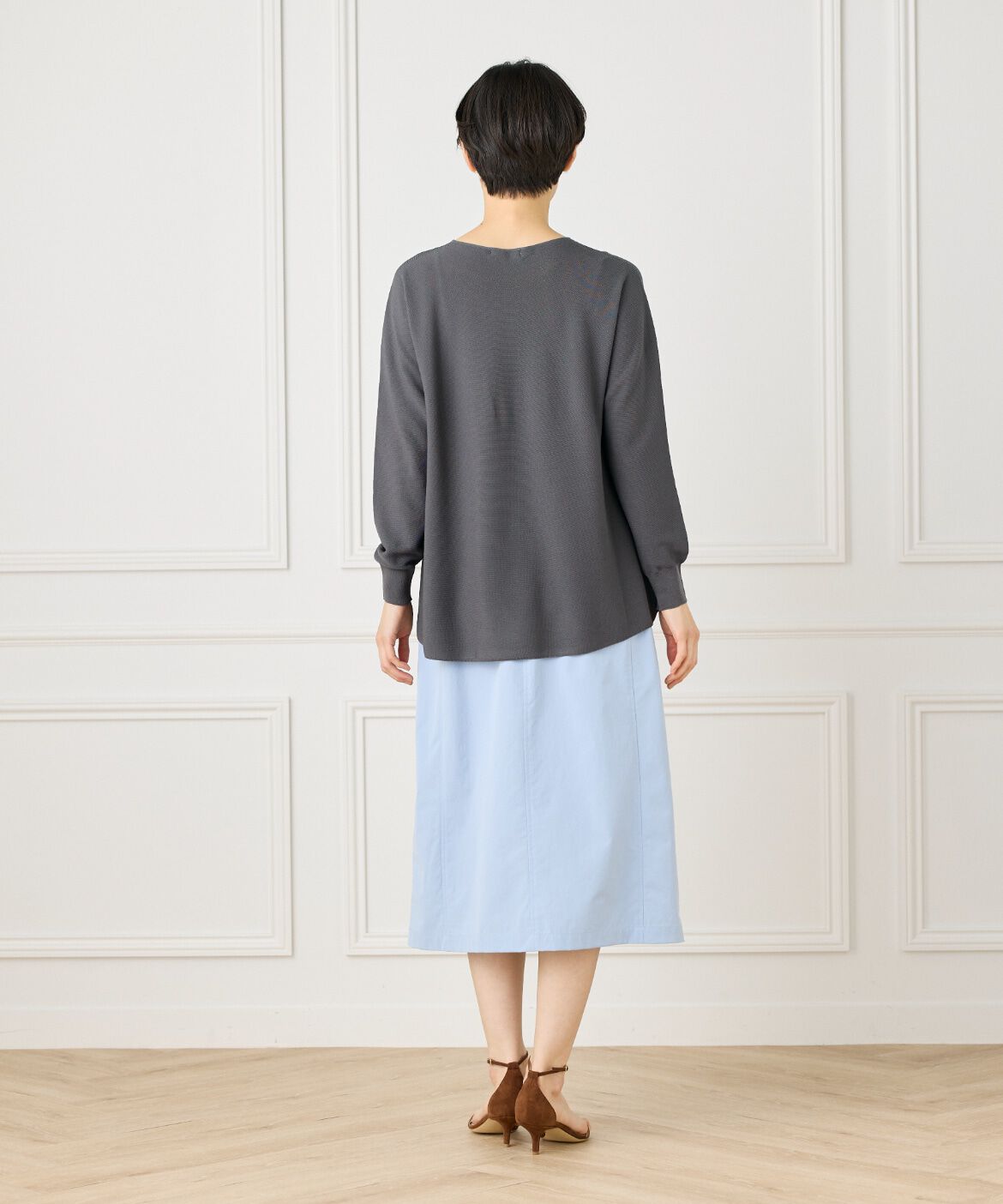 DAY by DAY it&rsquo;s international「ホールガーメントクルーネックニット《Cuoo》」|ニット・セーター|