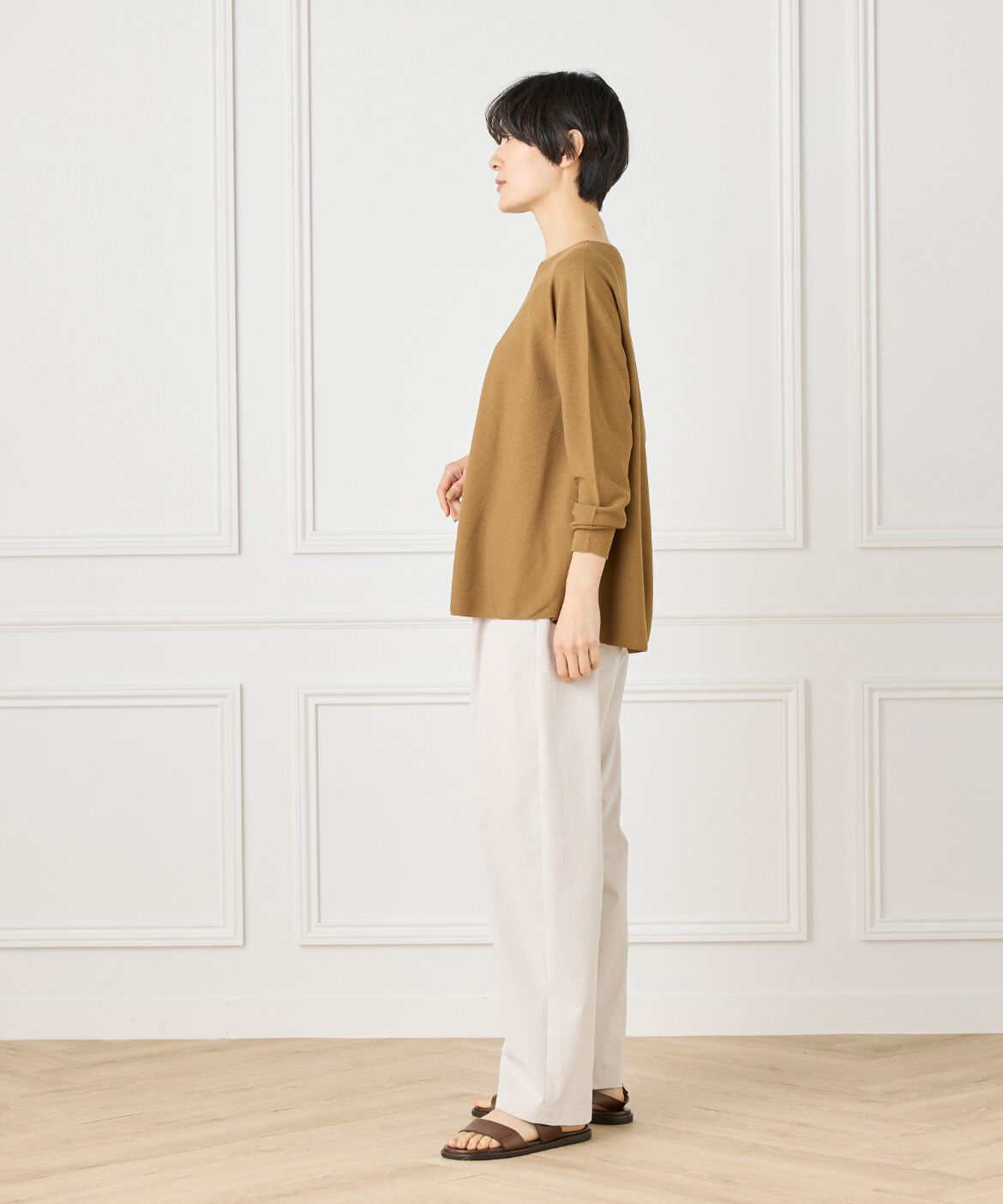 DAY by DAY it&rsquo;s international「ホールガーメントクルーネックニット《Cuoo》」|ニット・セーター|