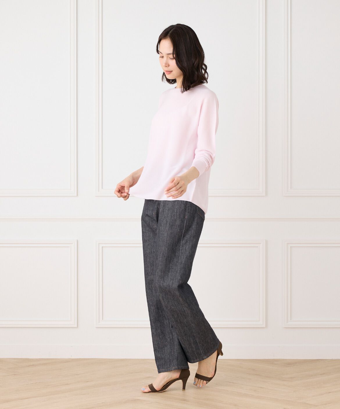 DAY by DAY it&rsquo;s international「ホールガーメントクルーネックニット《Cuoo》」|ニット・セーター|