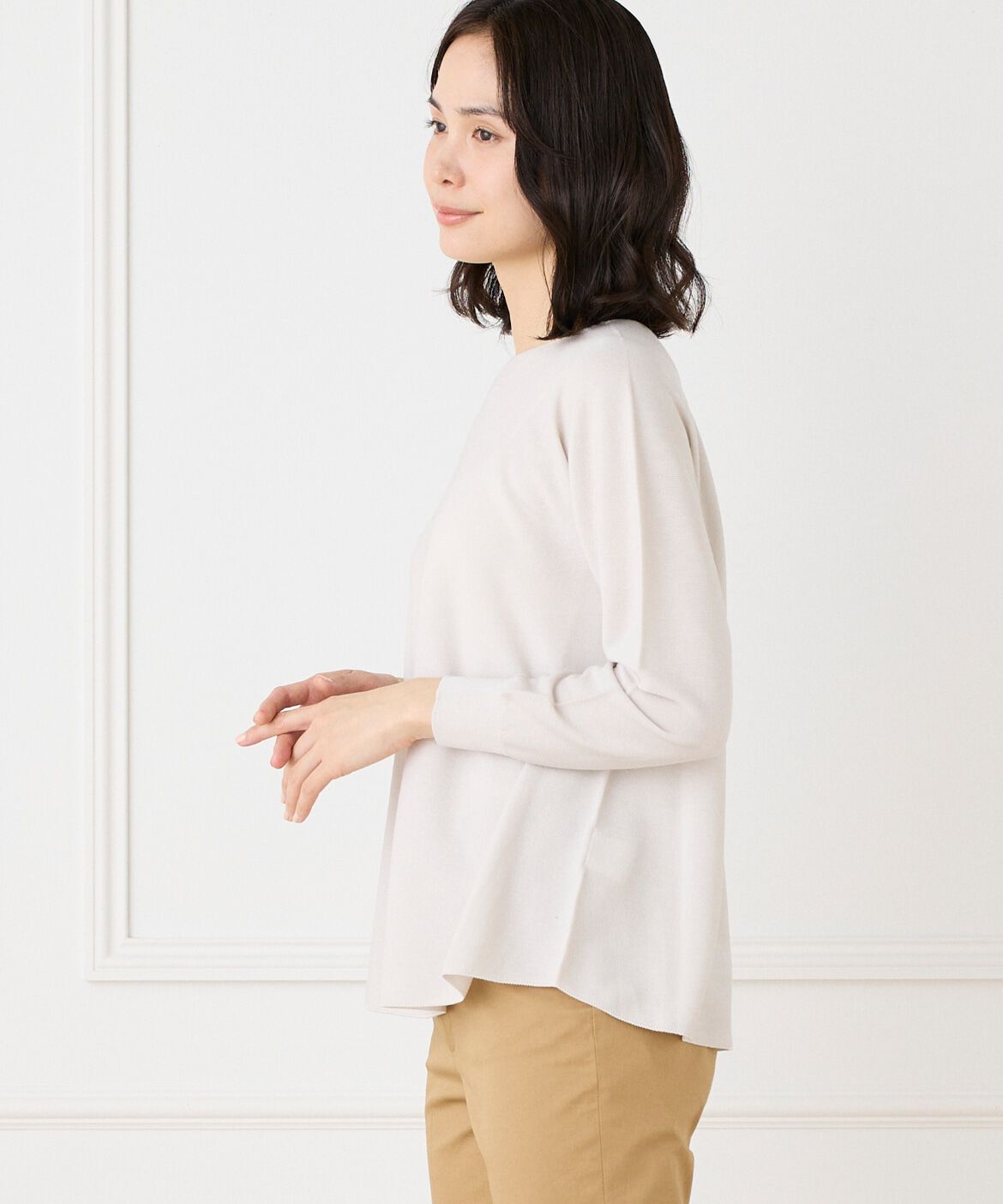 DAY by DAY it&rsquo;s international「ホールガーメントクルーネックニット《Cuoo》」|ニット・セーター|